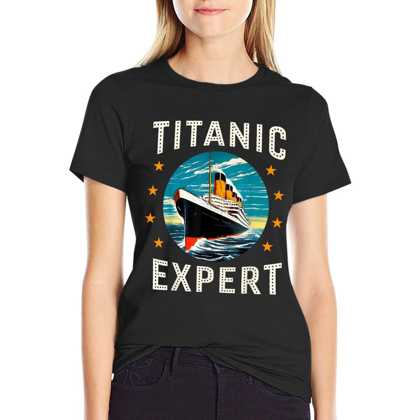 Titanic Expert Funny RMS Titanic Birthday Merch Kids Boys T-Shirt