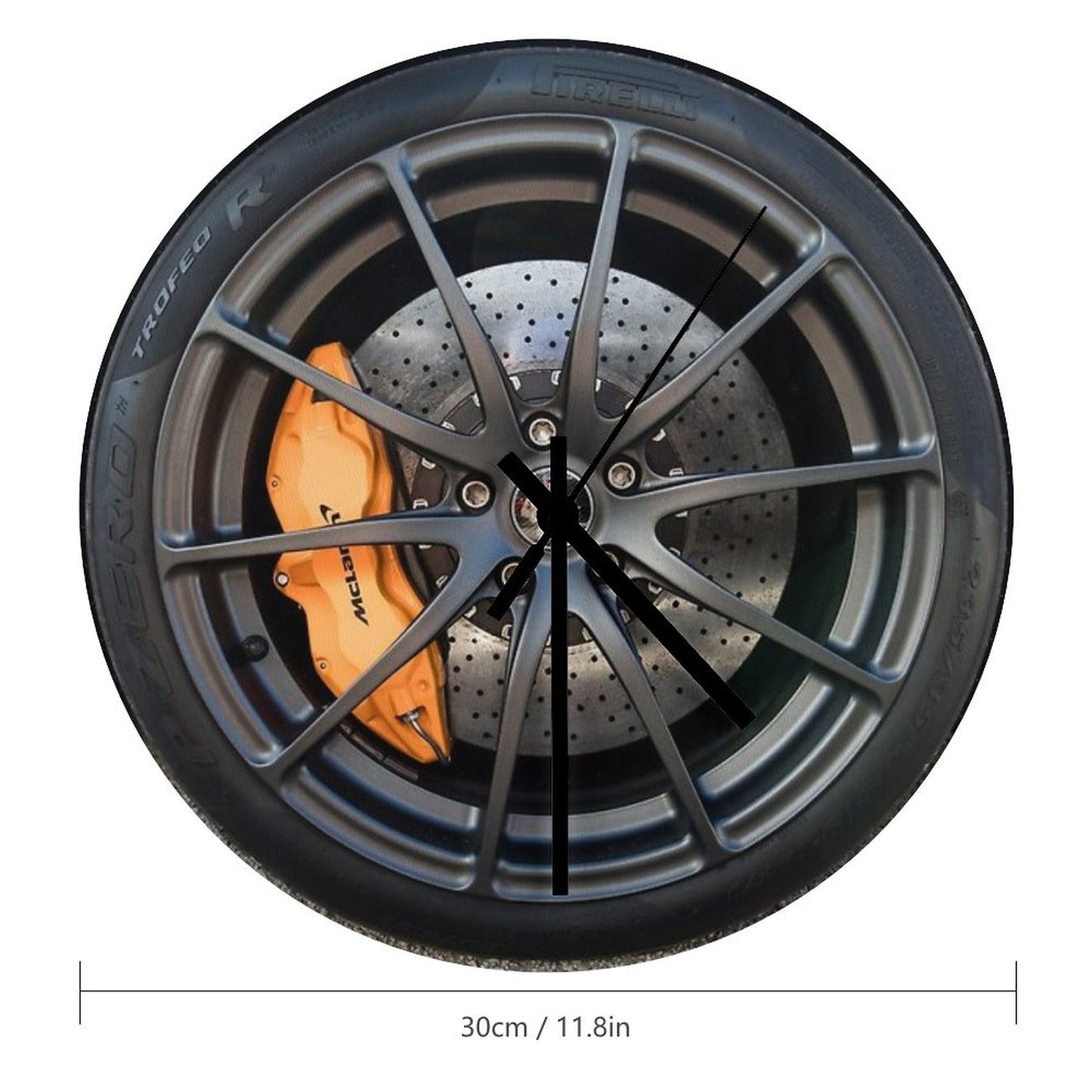 Mclaren 675LT Ultra Lightweight Wheel Wall Clock