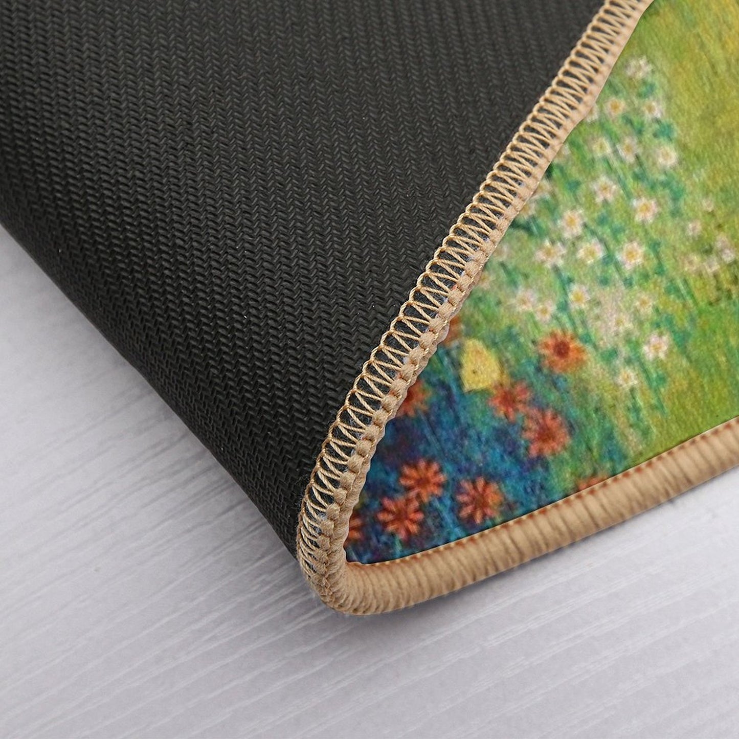 Garden Beside The Sea Bath Mat