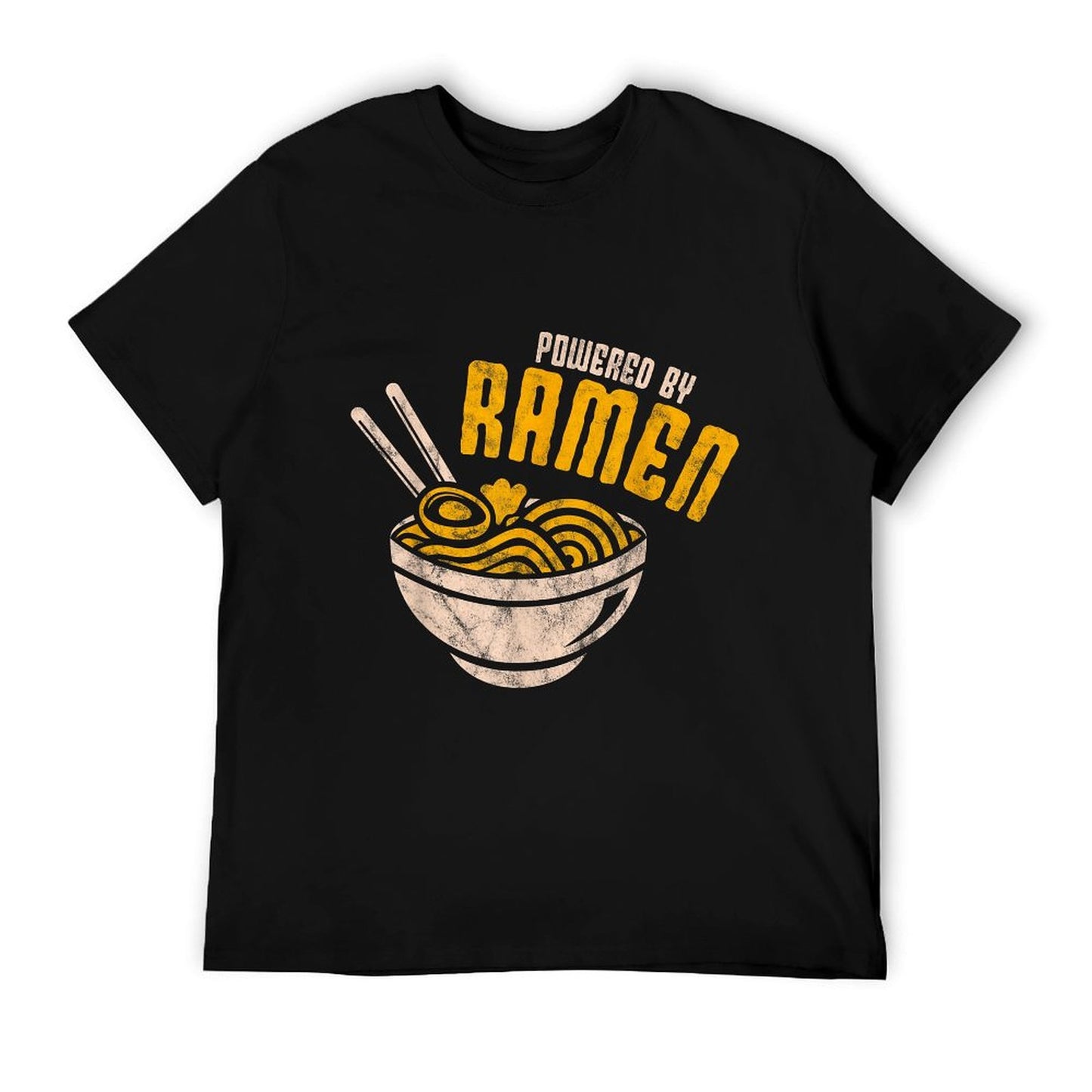 Powered By Ramen Japanese Love Anime Noodles T-Shirt