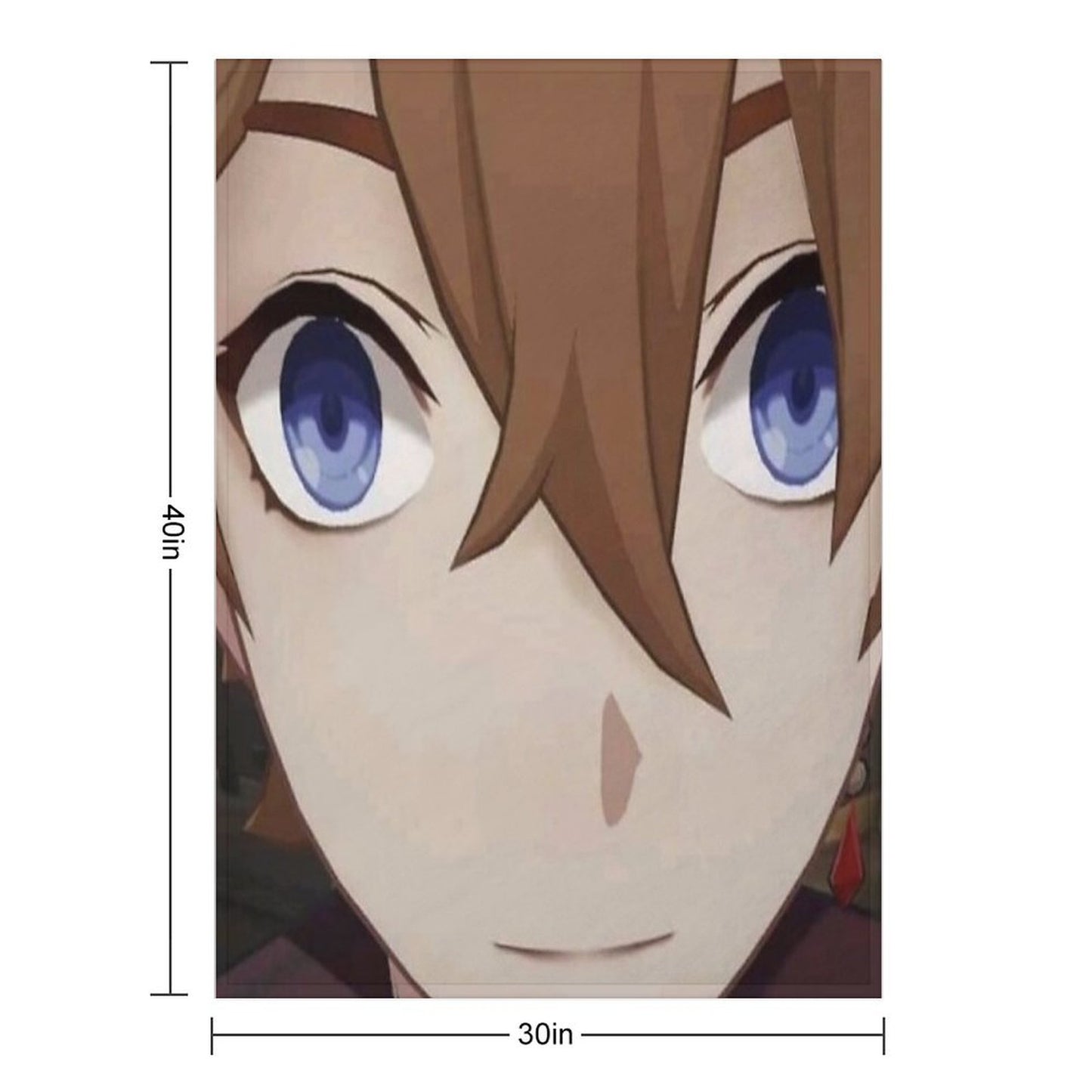 Childe Genshin Impact Throw Blanket