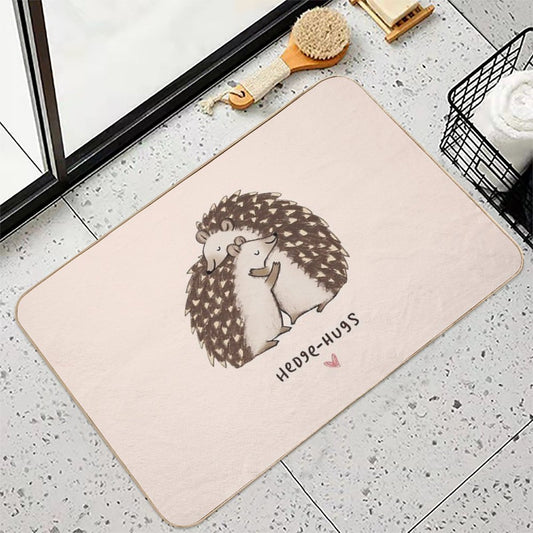Hedge-hugs Bath Mat