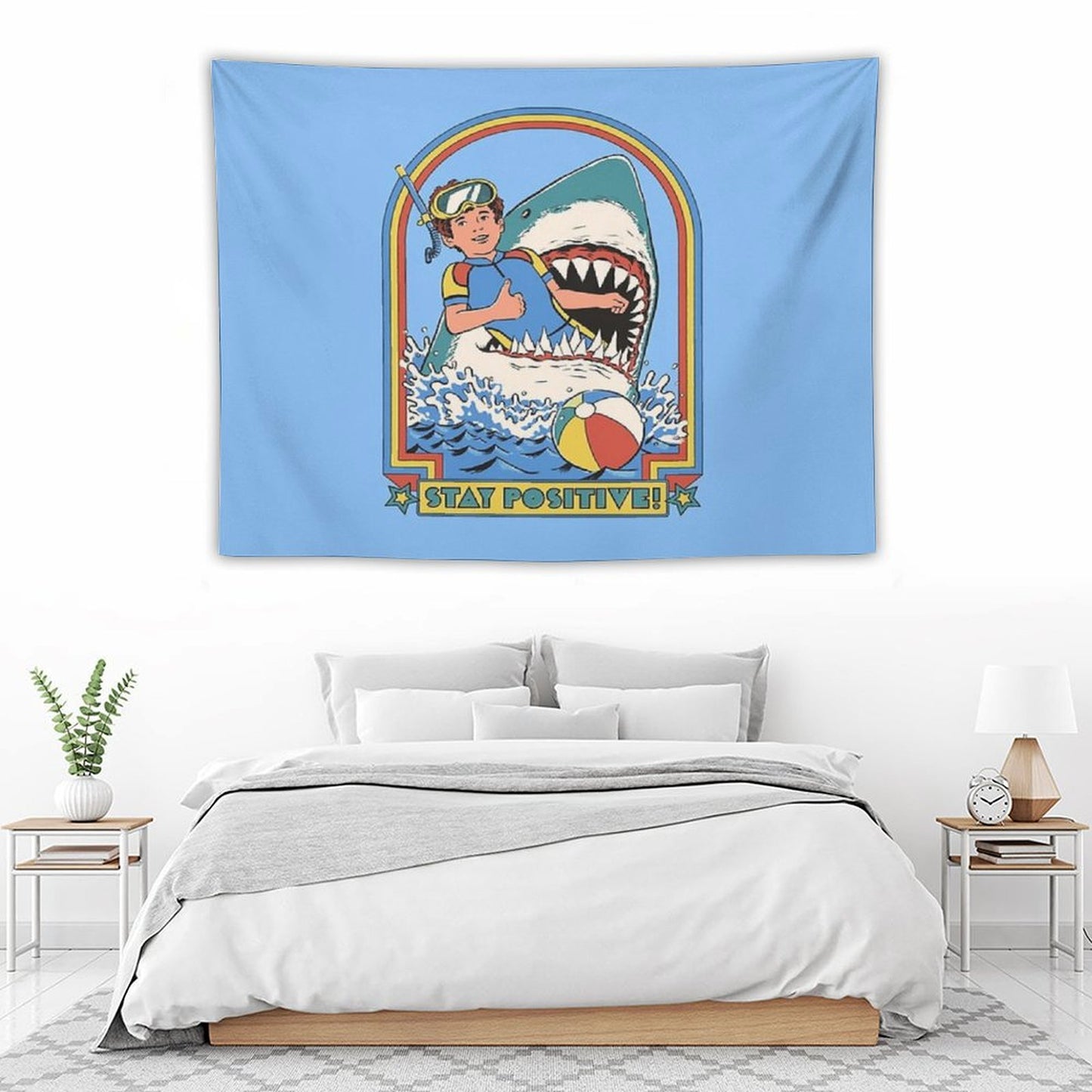 Stay Positive Tapestry