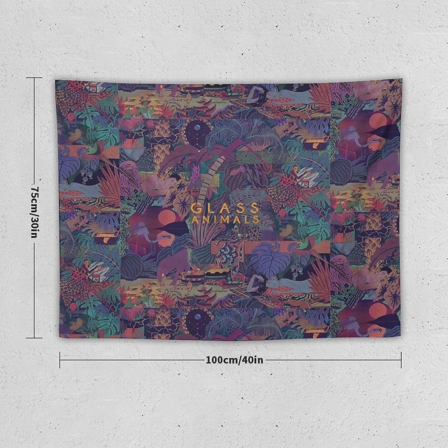 Glass Animals Zaba Tapestry