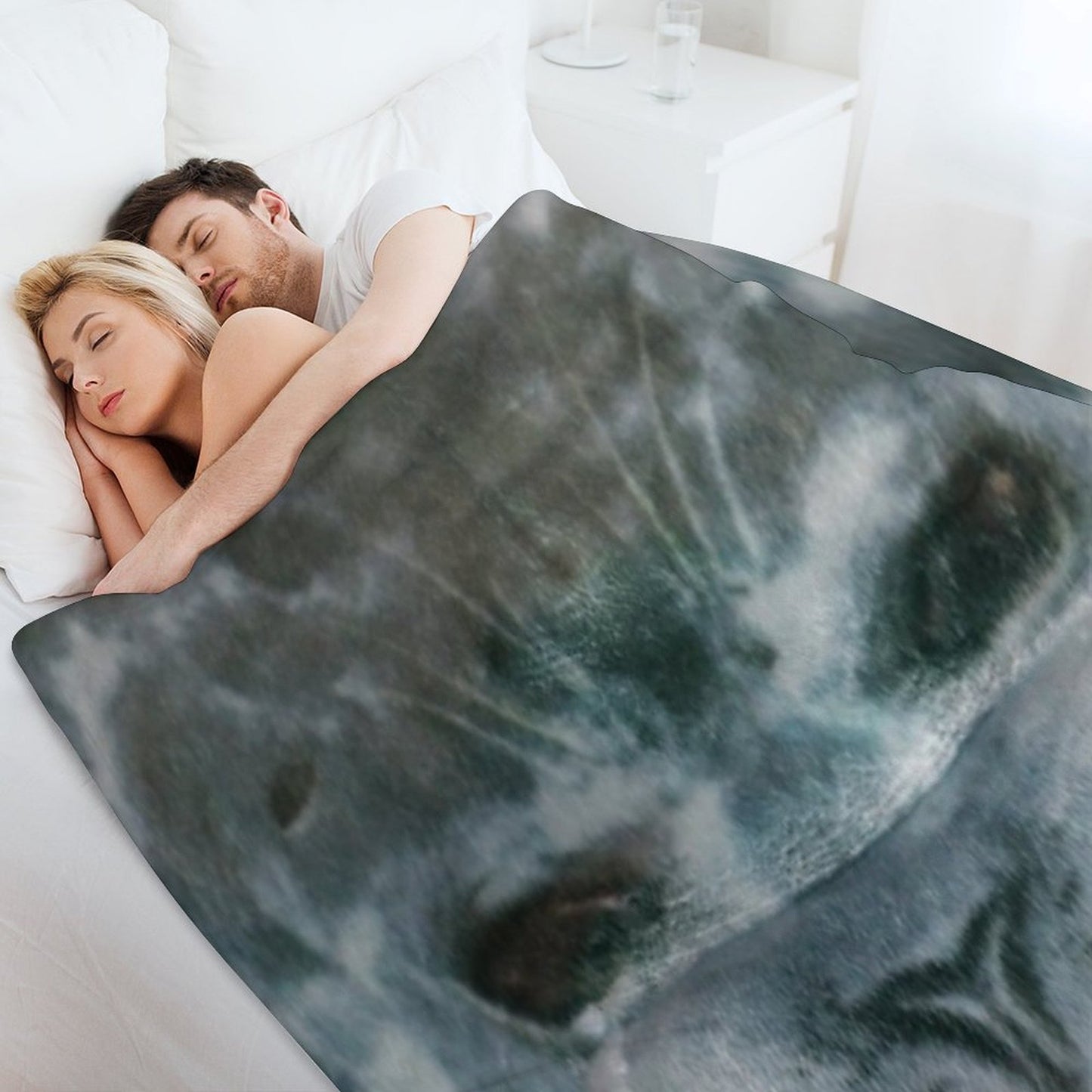Chubby Blob Seal Throw Blanket