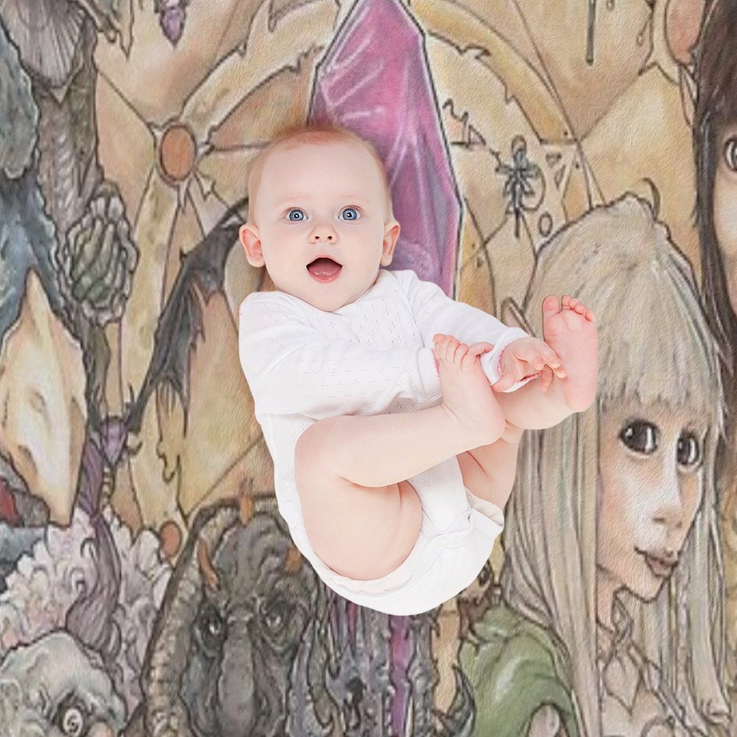 The Dark Crystal Throw Blanket