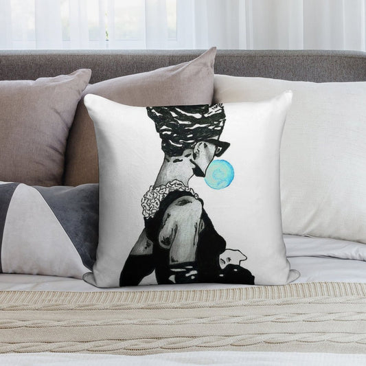 Audrey Hepburn at Tiffany's 3 Soft Washable Throw Pillow