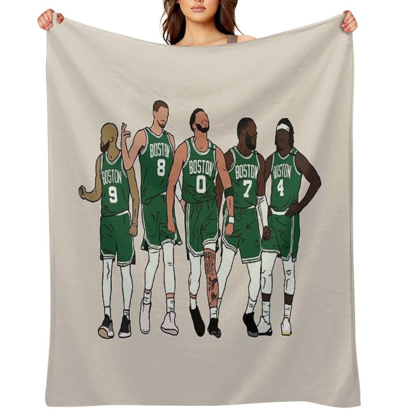 D White, KP, Jrue & The Jays Throw Blanket