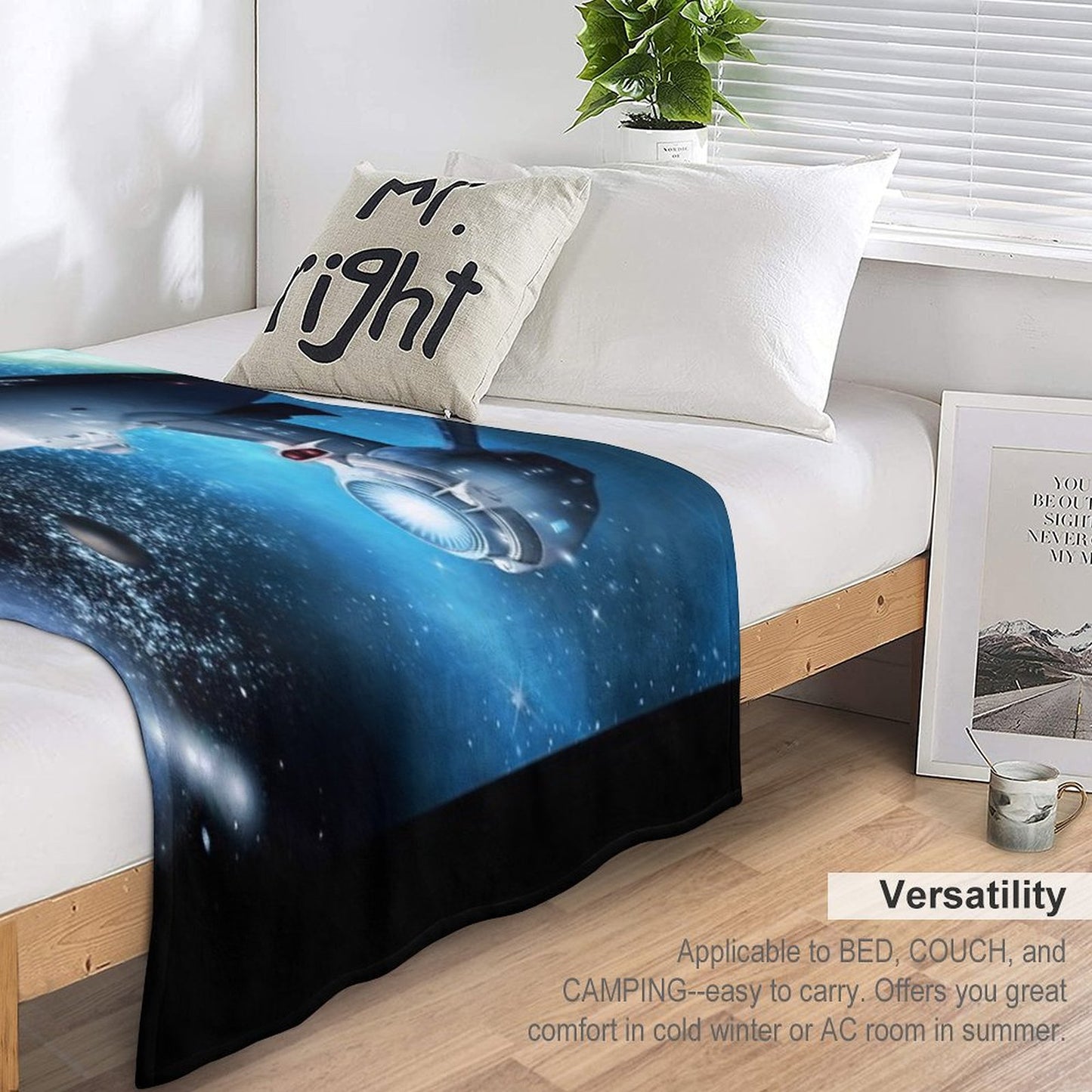 Enterprise A - Where Silence Has Lease Throw Blanket
