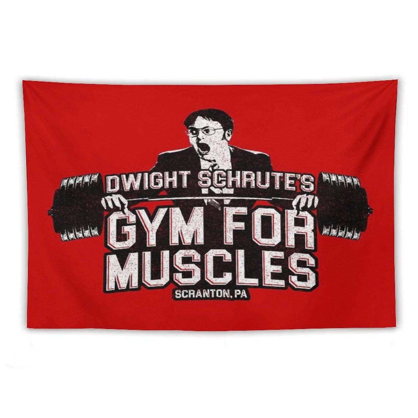 Dwight Schrute's Gym For Muscles Tapestry