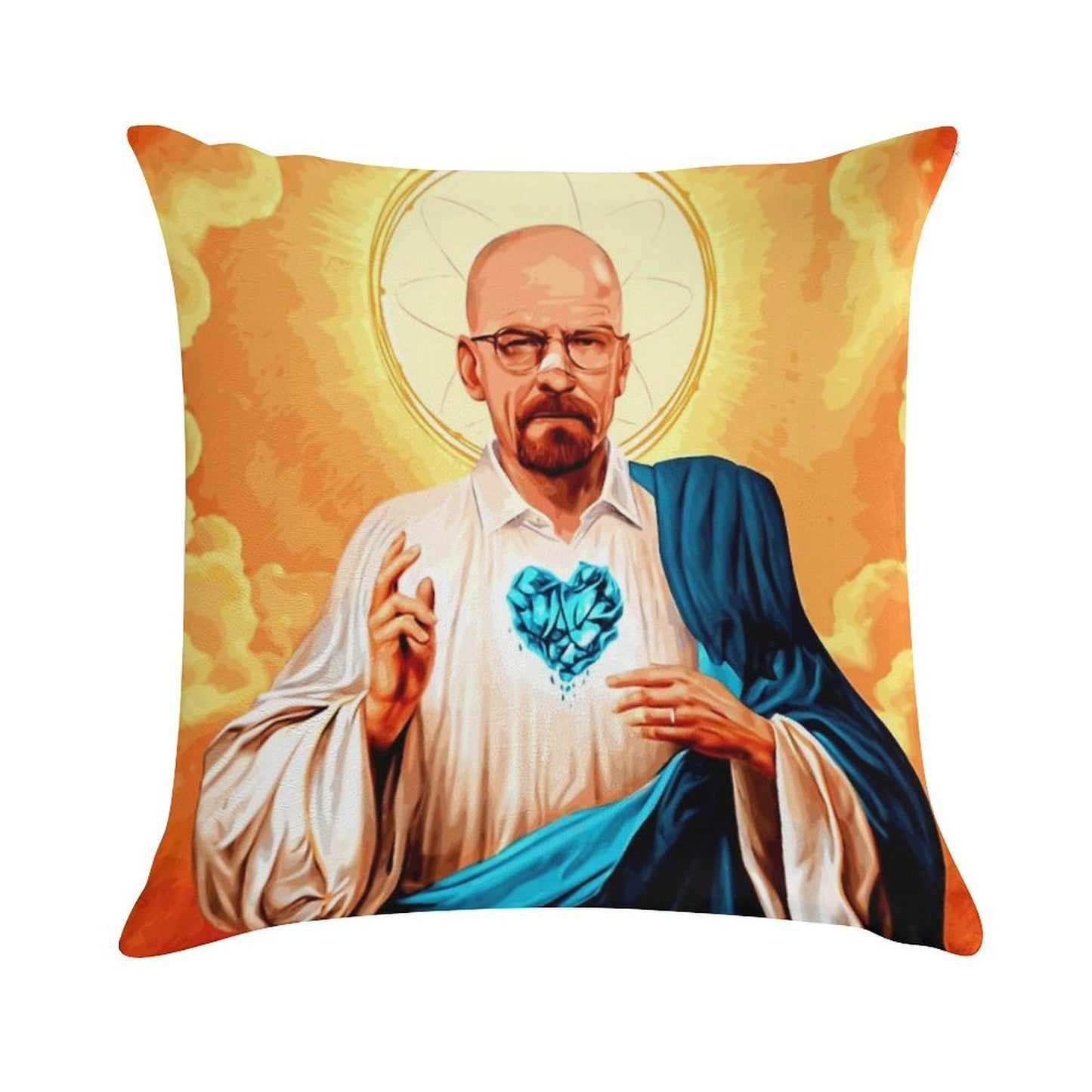 Walter White Soft Home Decor Throw Pillow