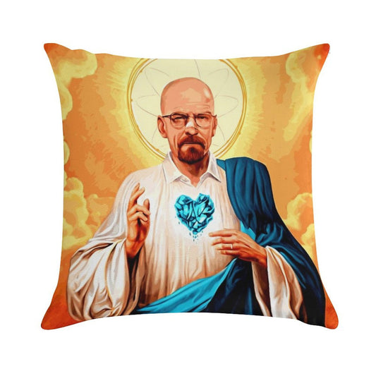 Walter White Soft Home Decor Throw Pillow