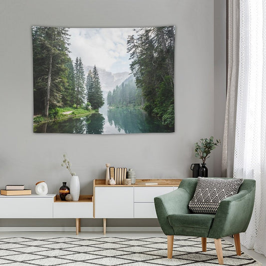 Live The Adventure - Lago Di Braies X Tapestry