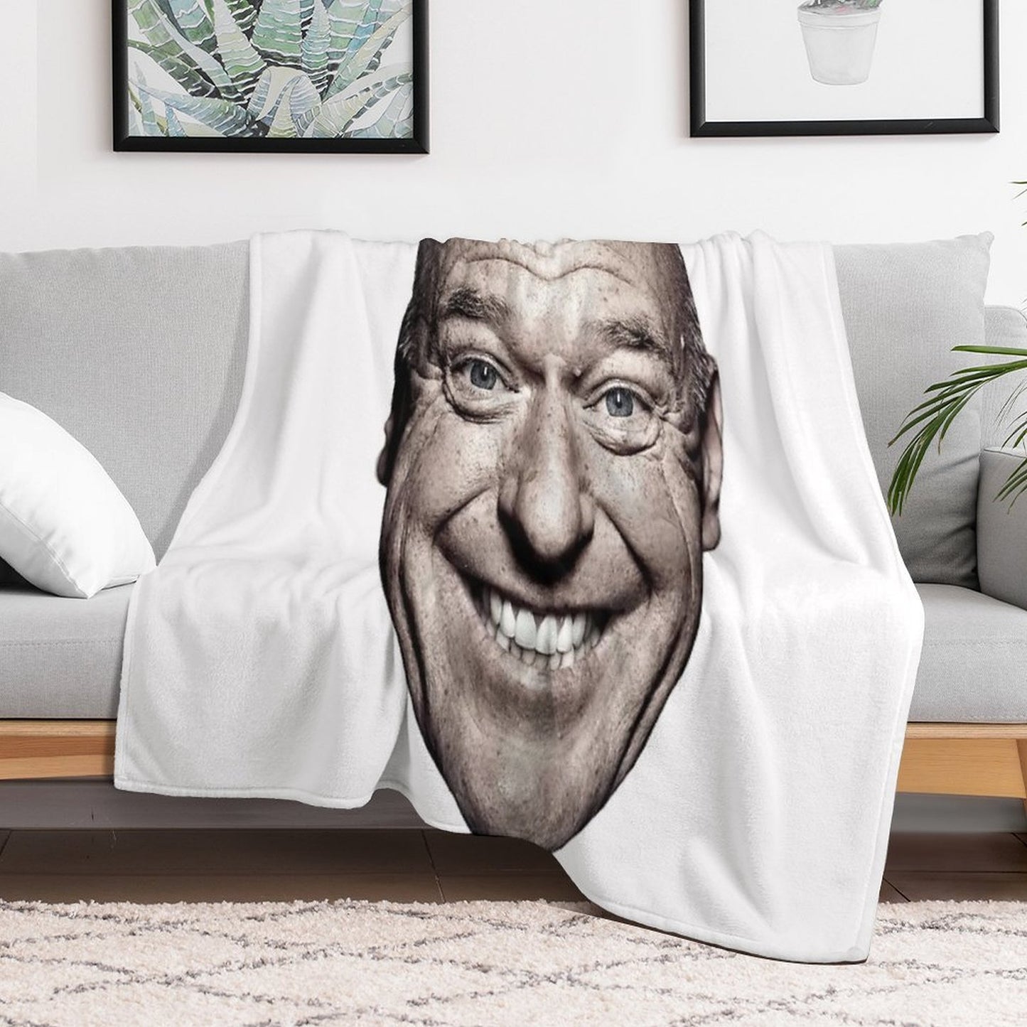 Dean Is Happy Throw Blanket