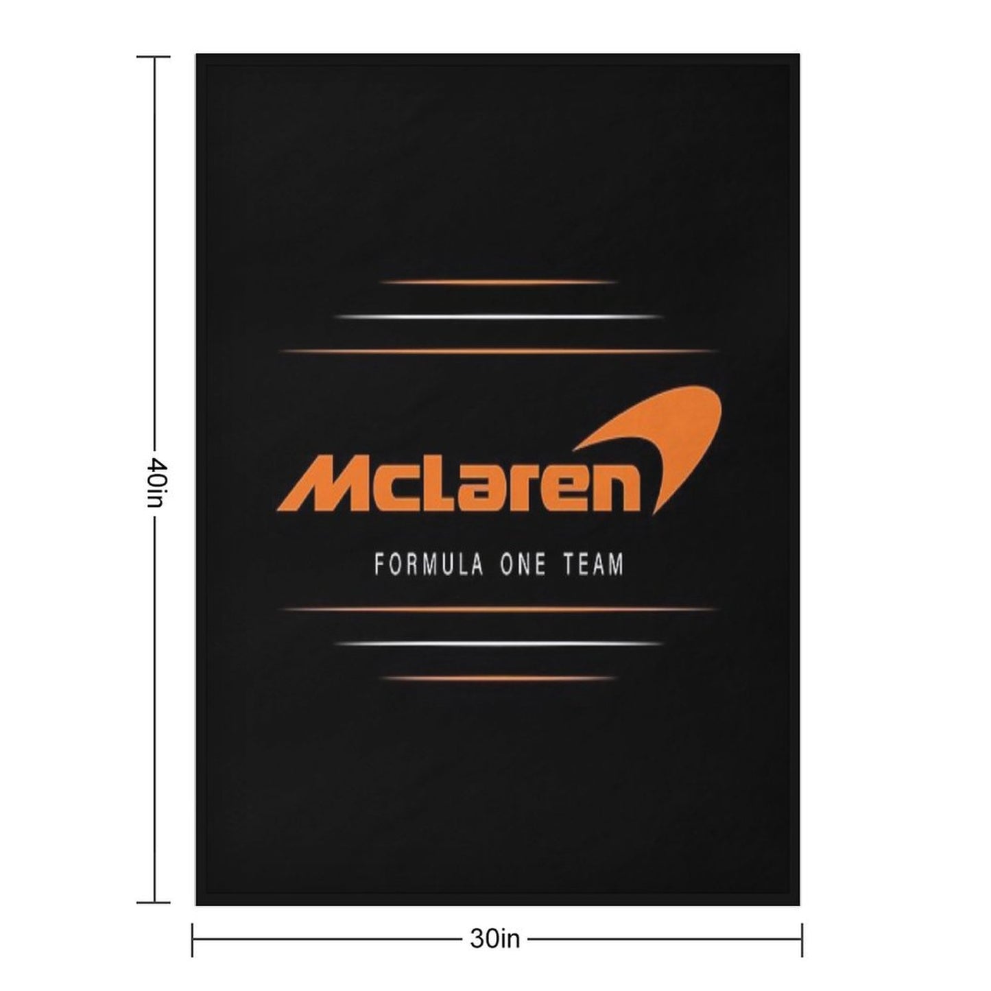 British Motor Racing Team Throw Blanket