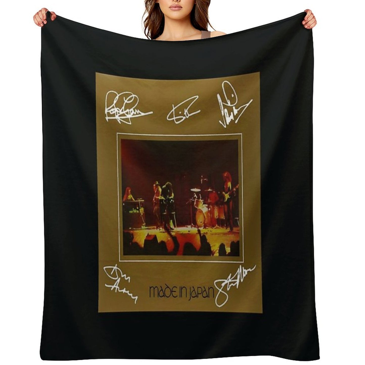 Made in Japan Album Performances Throw Blanket