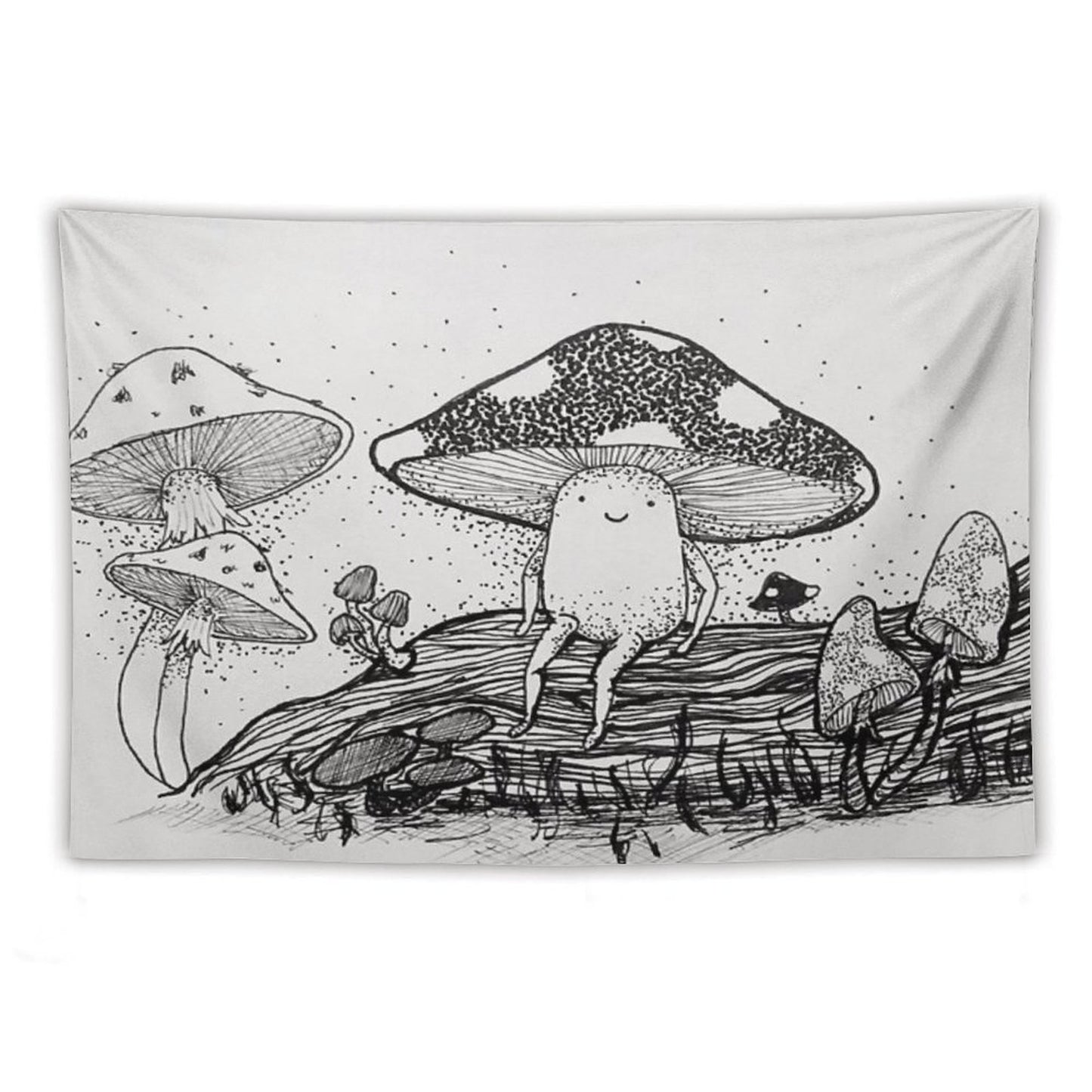 Little Mushroom Tapestry