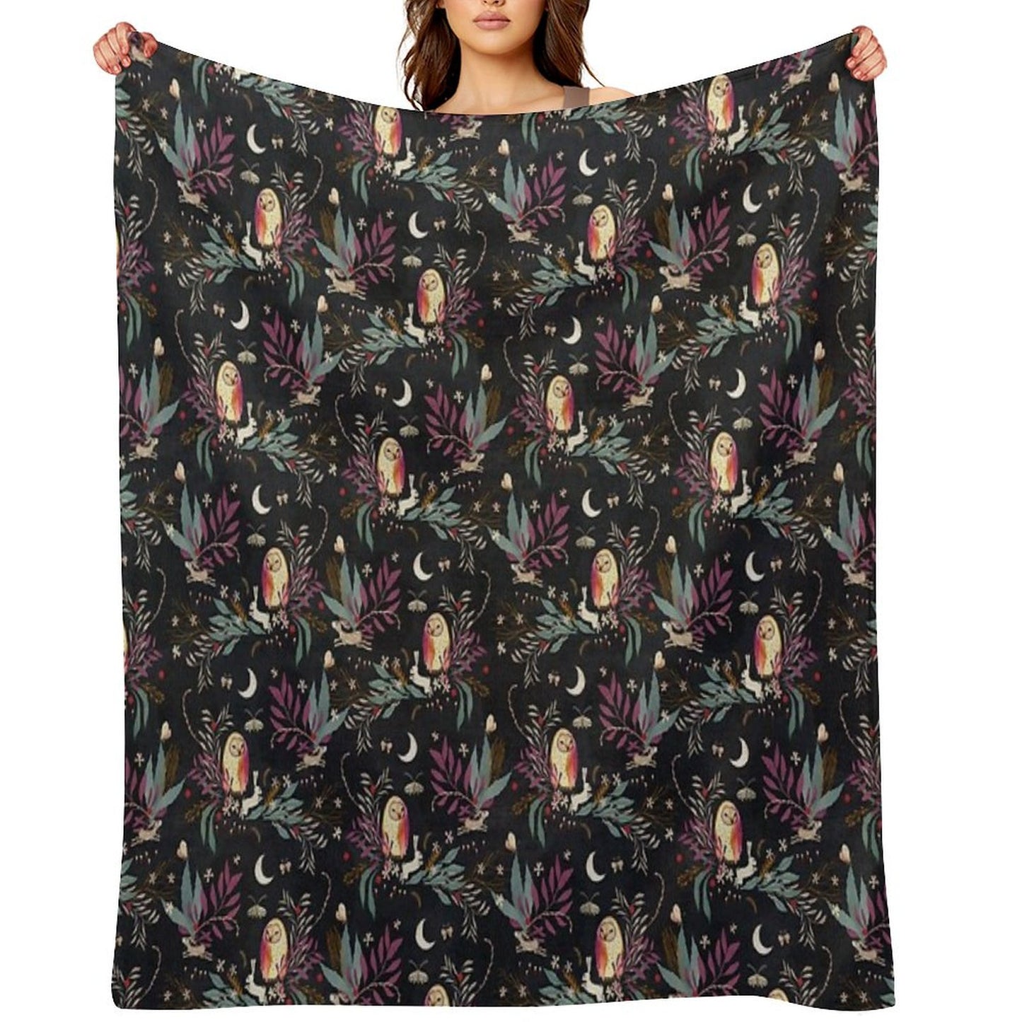 In The Night Garden Throw Blanket