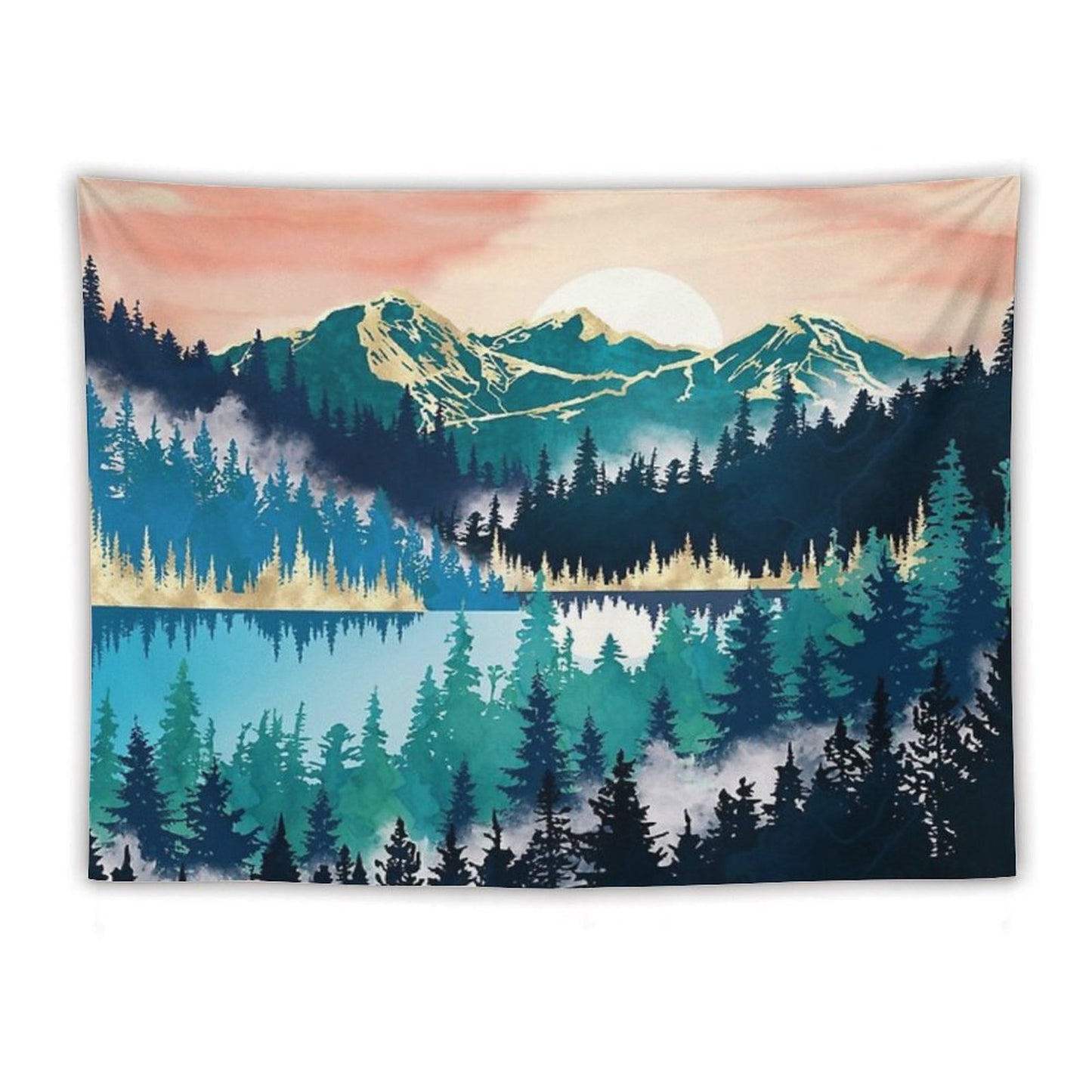 Lake Mist Tapestry
