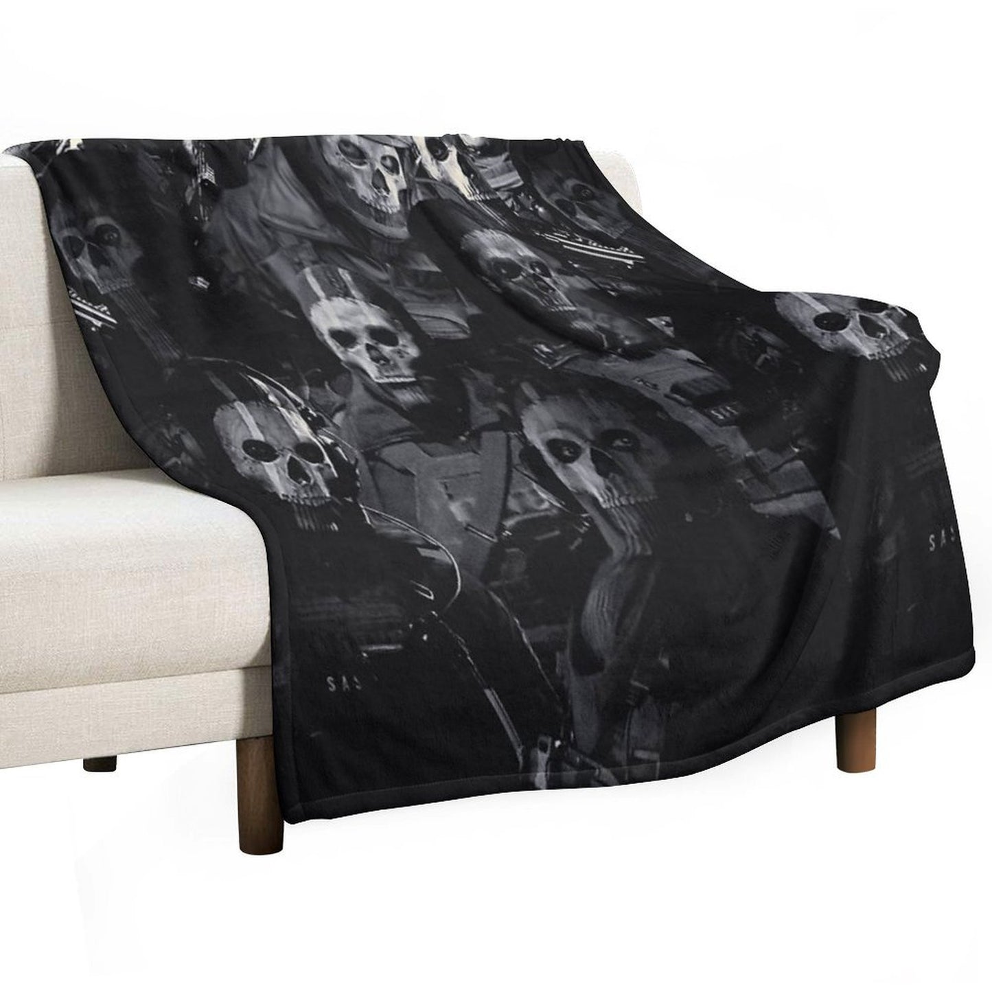 Simon Ghost Riley Throw Blanket