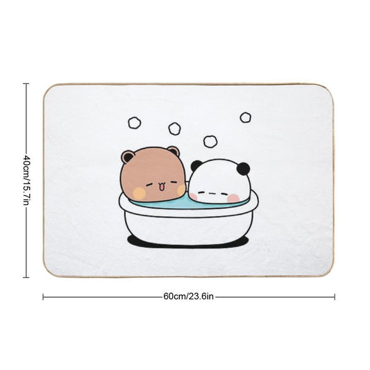 Bear And Panda Bubu Dudu Bath Bath Mat