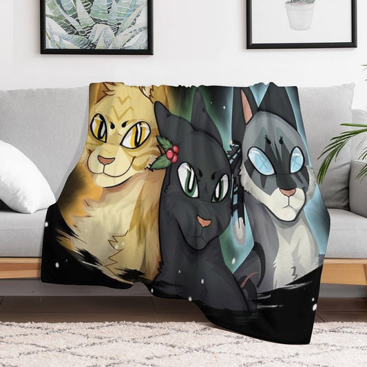 Power of Three Throw Blanket