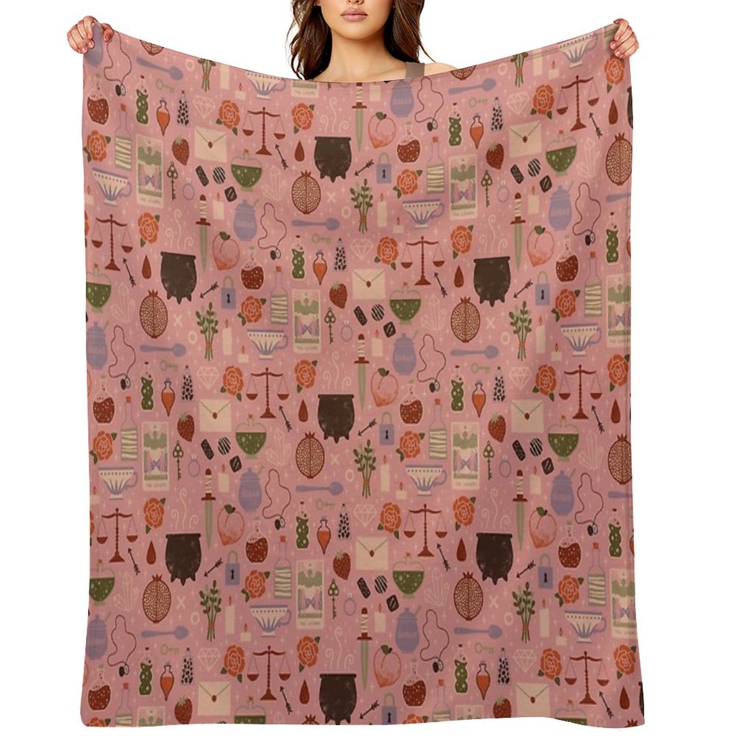 Love Potion Throw Blanket