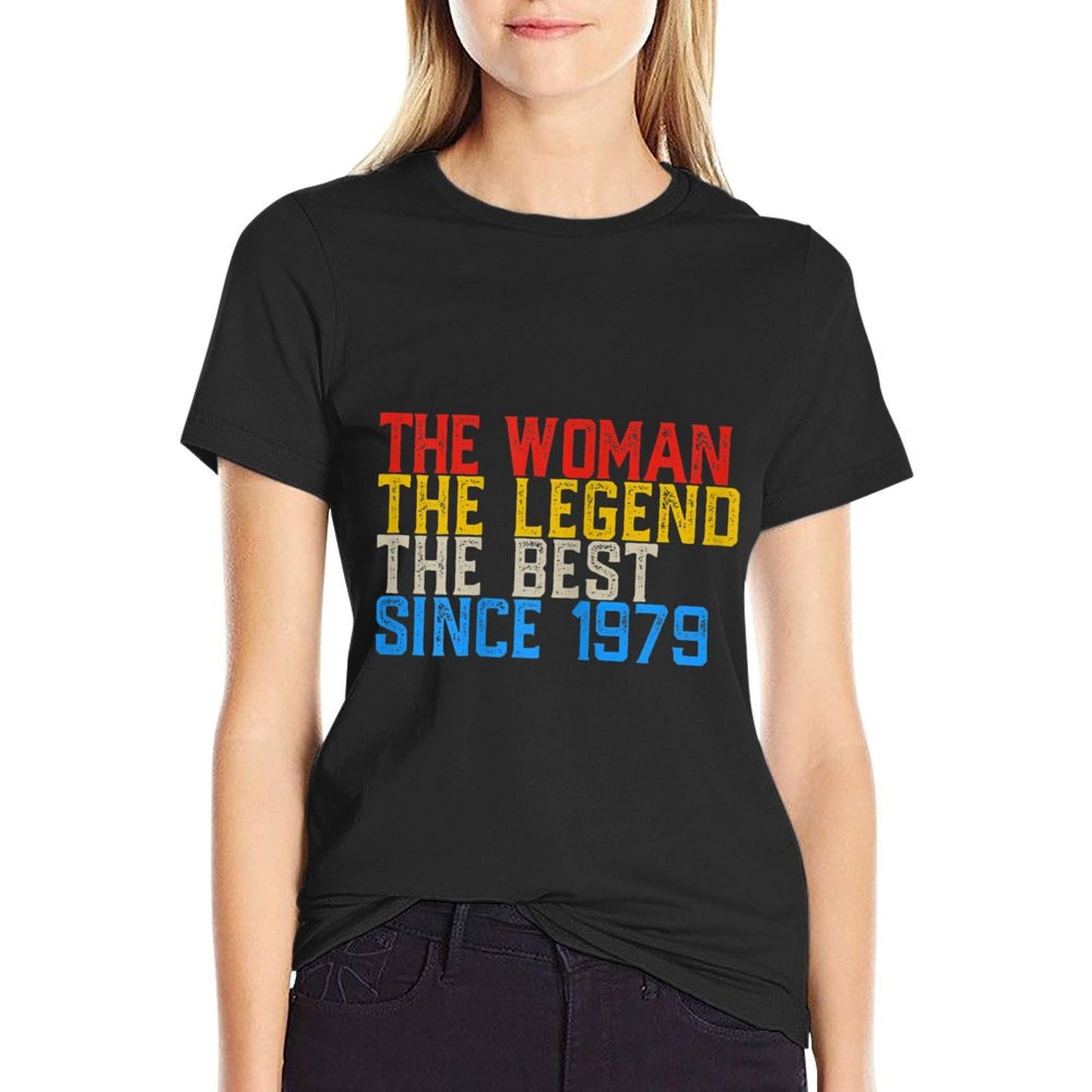 Womens 40 Year Old Legend Since 1979 Vintage 40th Birthday Gift Lightweight T-Shirt
