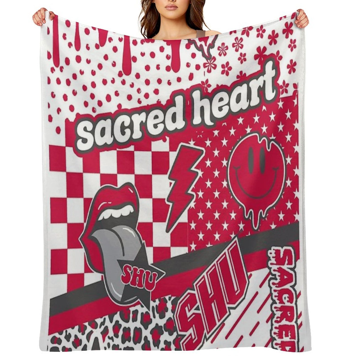 Sacred Heart Throw Blanket
