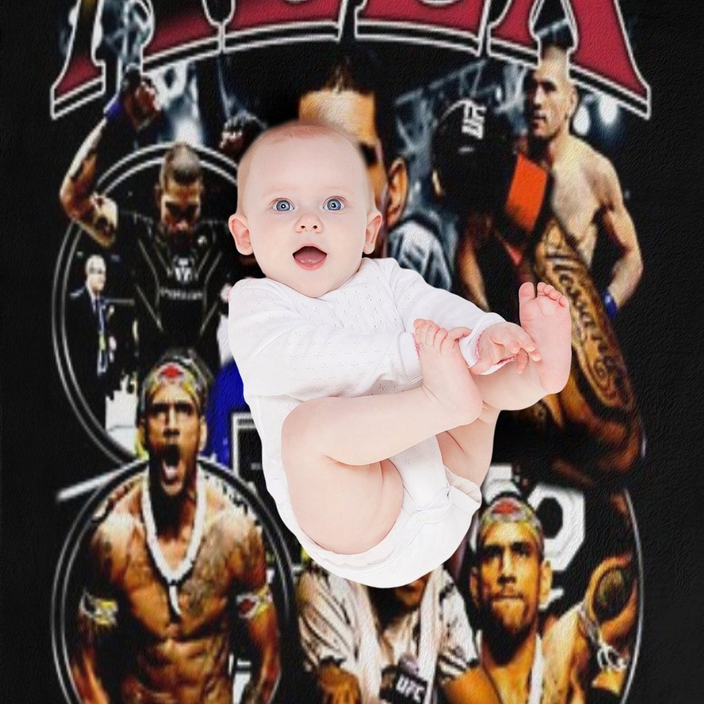 Alex Pereira Vintage Throw Blanket