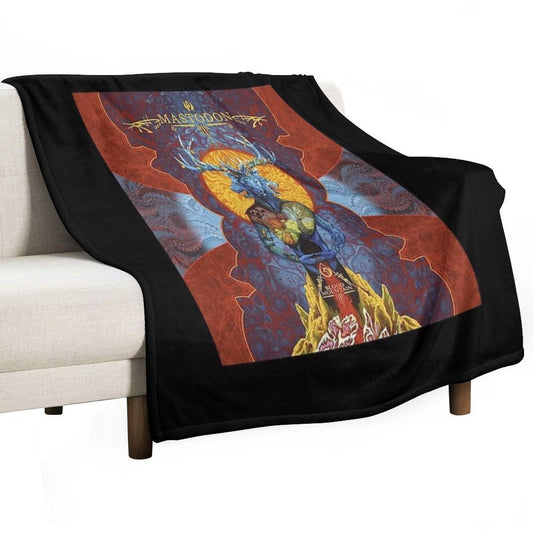 Mastodon - Blood Mountain ALBUM 2006 Throw Blanket