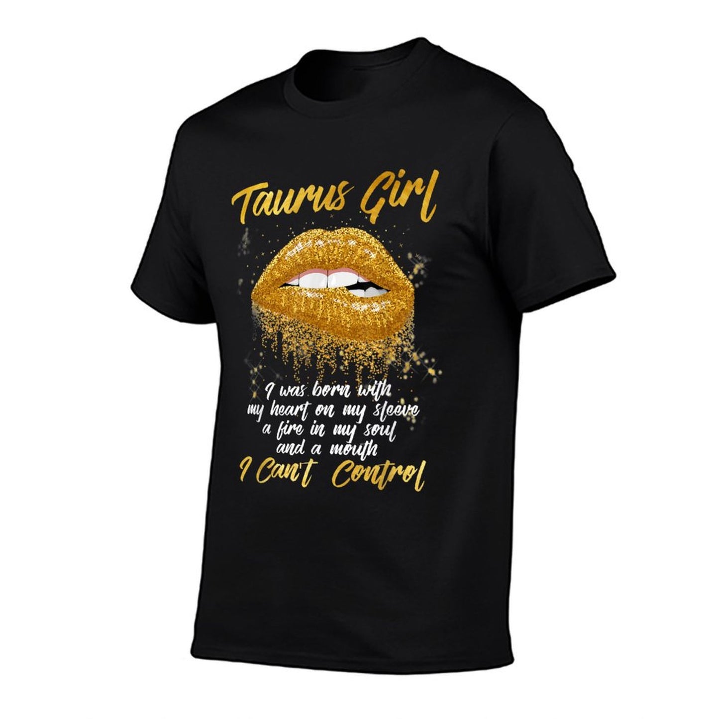 Black Taurus Queen Zodiac Apparel Women's Taurus Zodiac Birthday, Black, Small T-Shirt