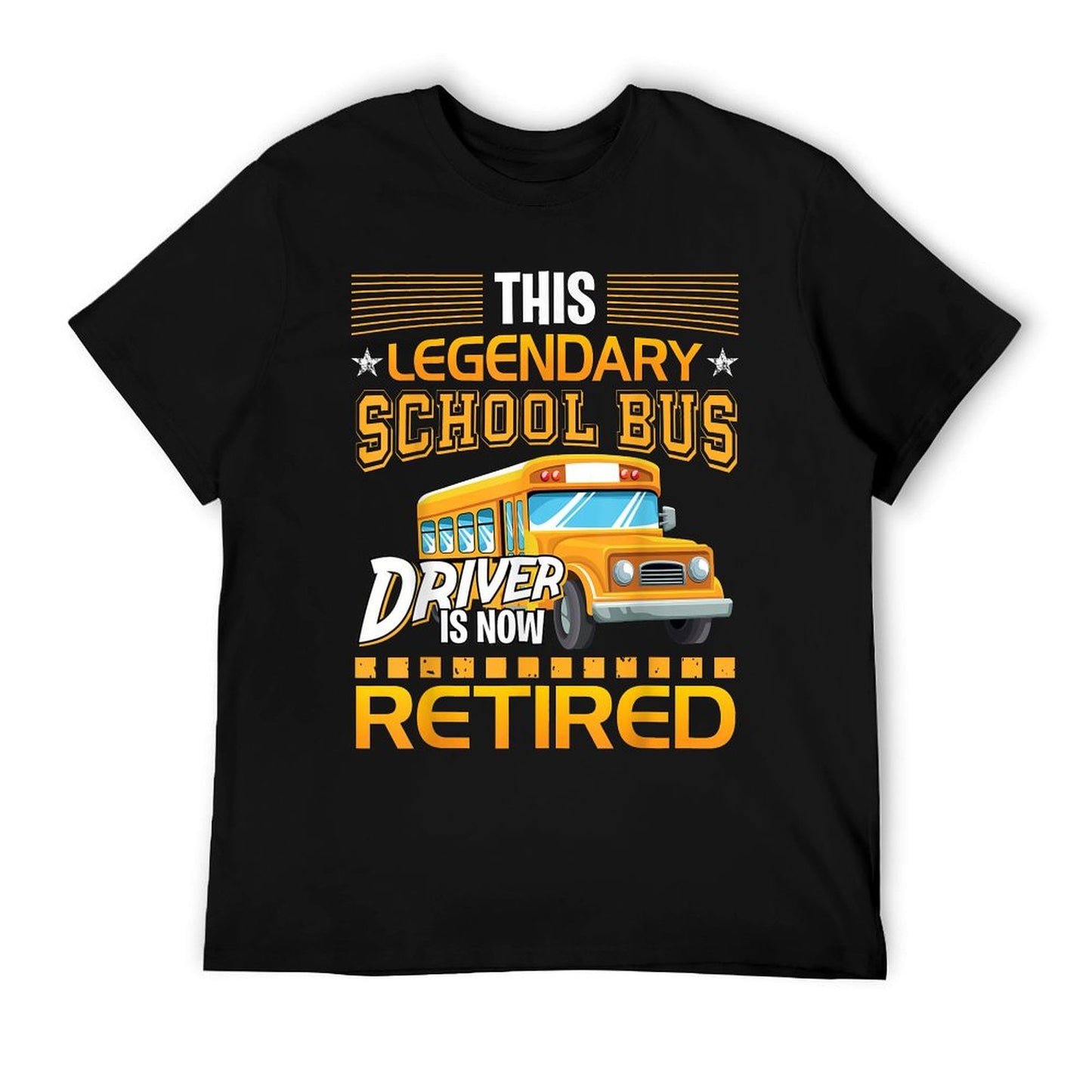 This Legendary School Bus Driver Is Now Retired T-Shirt