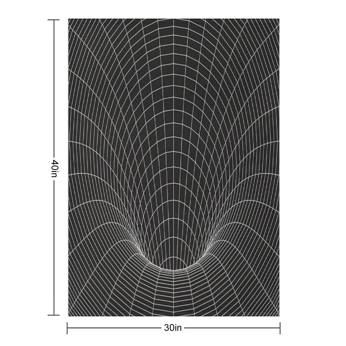 Event Horizon Throw Blanket