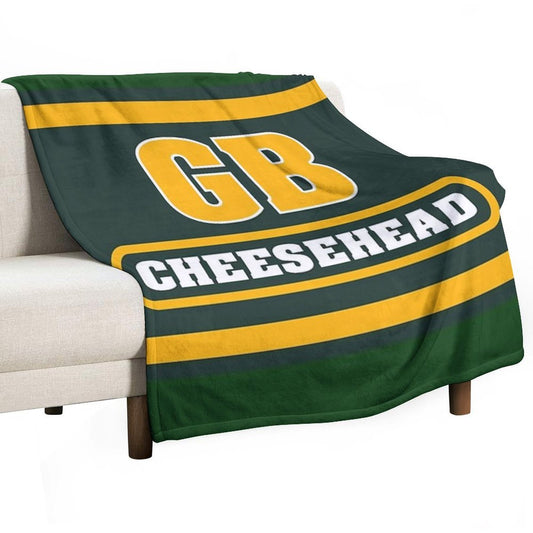 Cheesehead Bar Throw Blanket