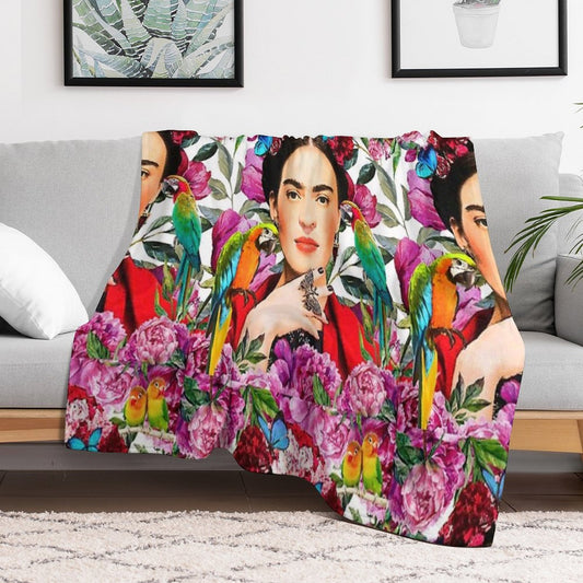 Frida.forever Throw Blanket
