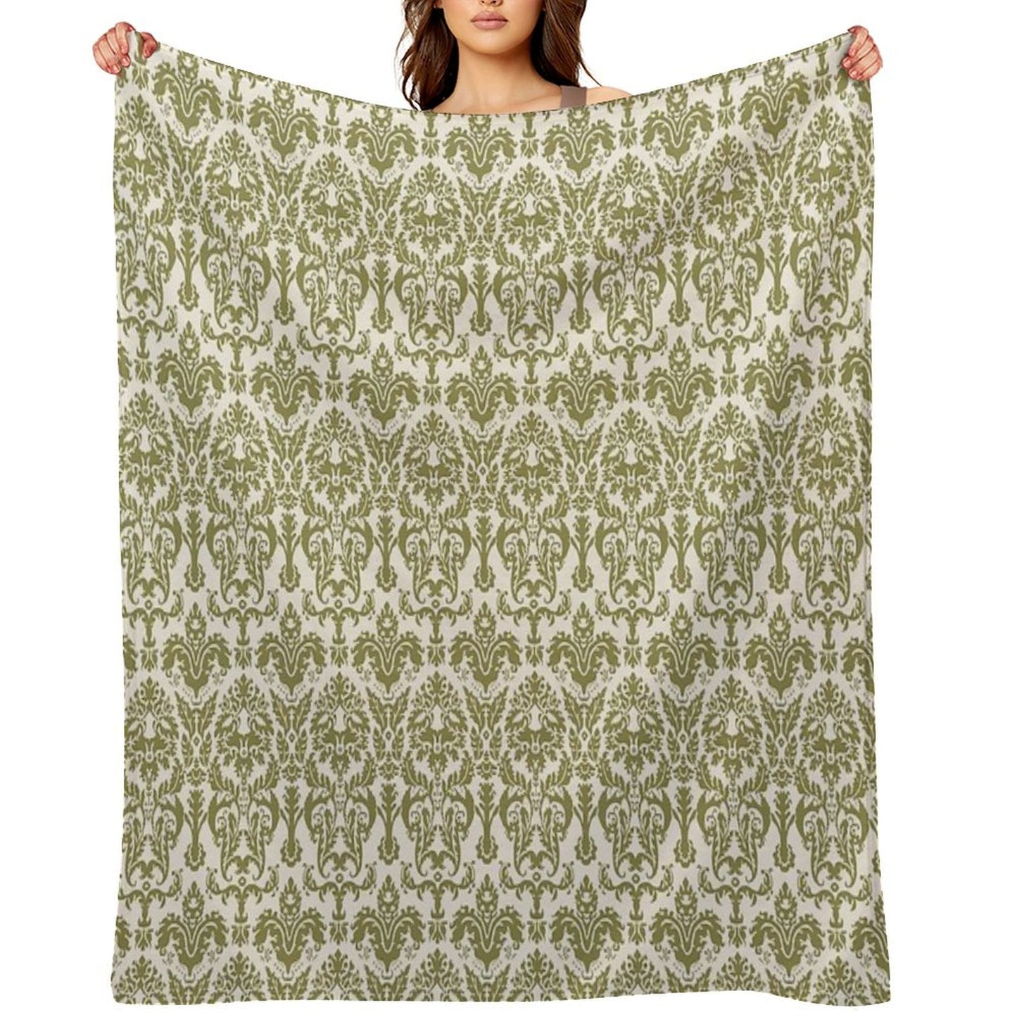 The Von Trapp Curtains (As Seen on Screen) Throw Blanket