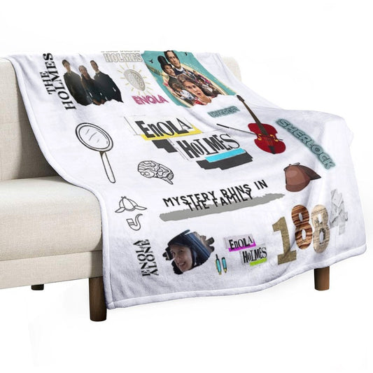 Enola Holmes Throw Blanket