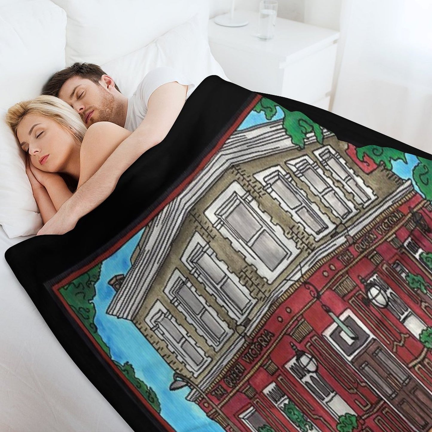 The Vic Throw Blanket