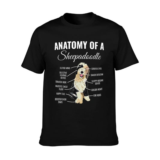 Anatomy Of A Sheepadoodle T-Shirt