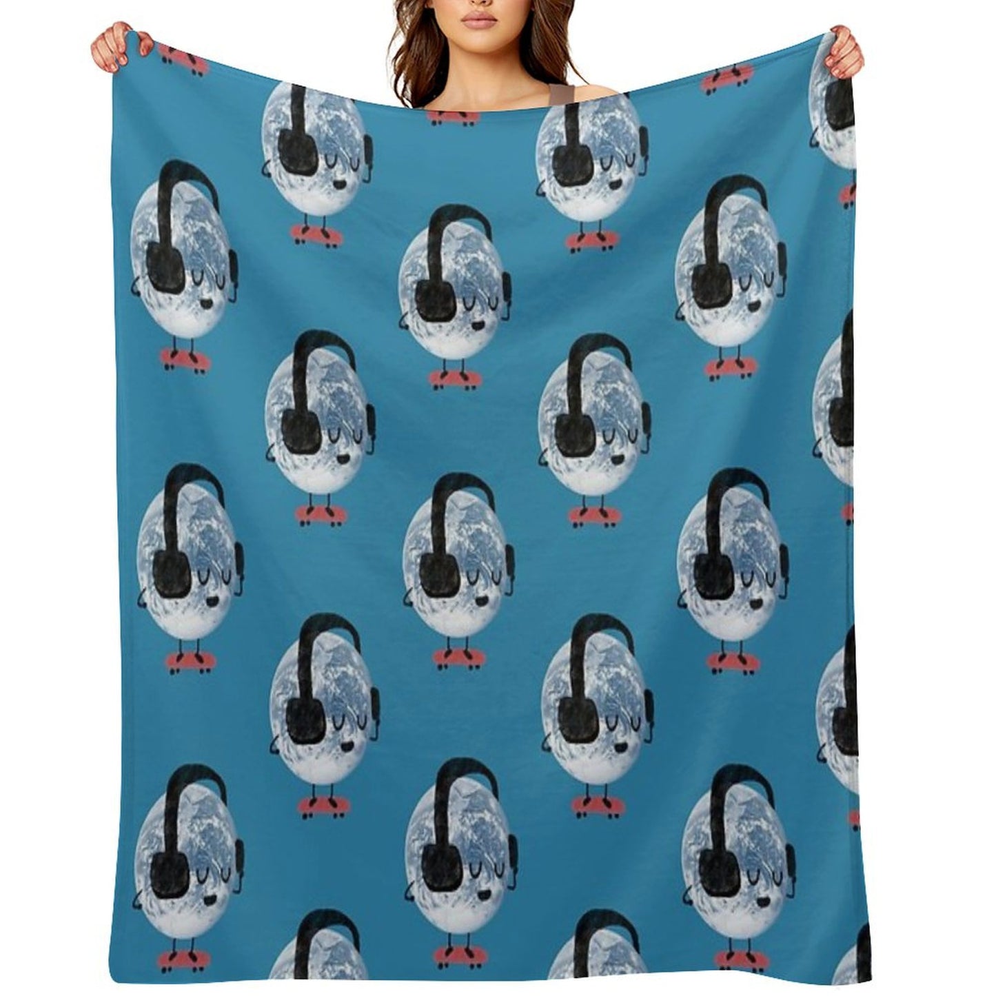 World Music Throw Blanket