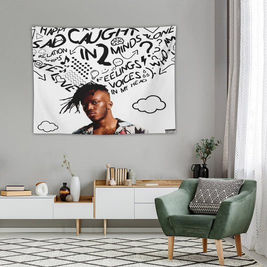 Caught In Two Minds Tapestry