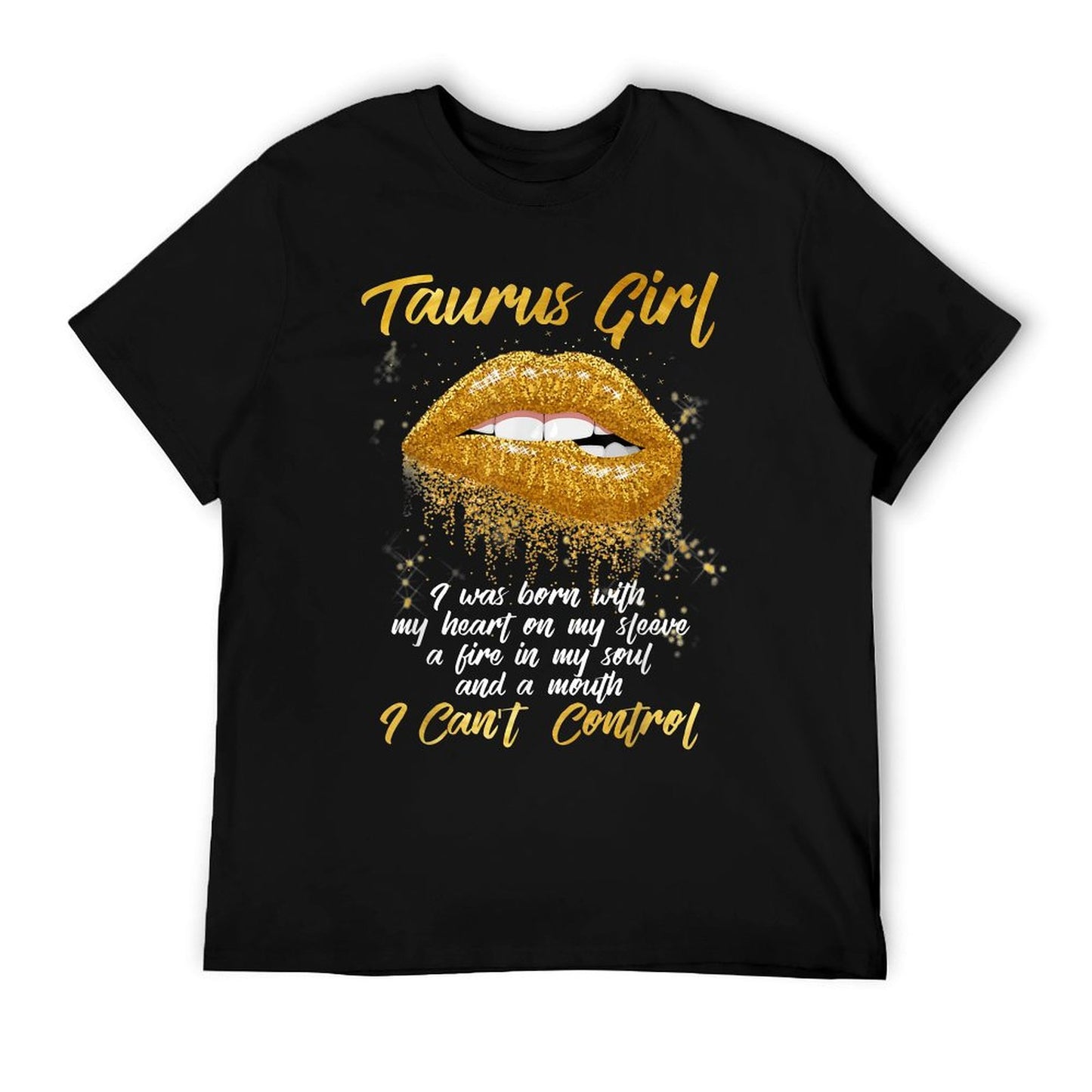 Black Taurus Queen Zodiac Apparel Women's Taurus Zodiac Birthday, Black, Small T-Shirt