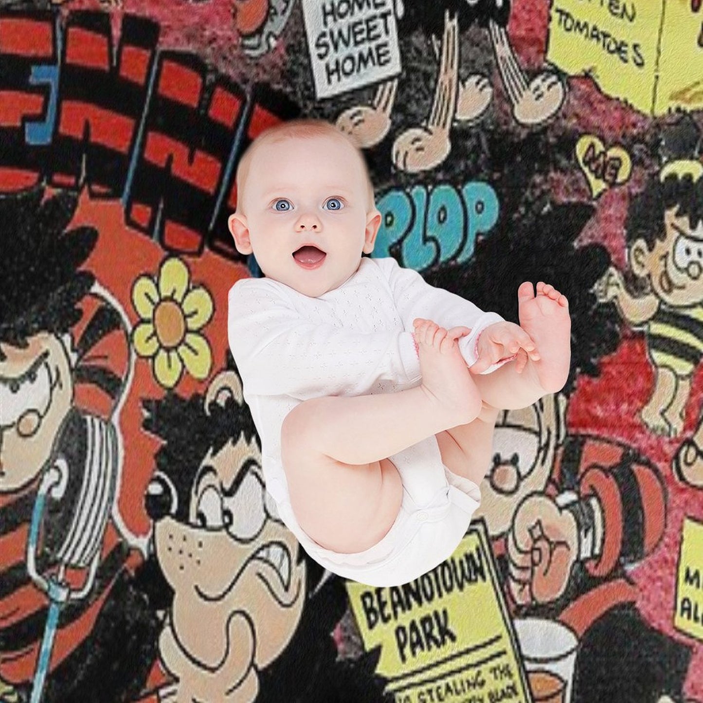 Beano 2 Throw Blanket