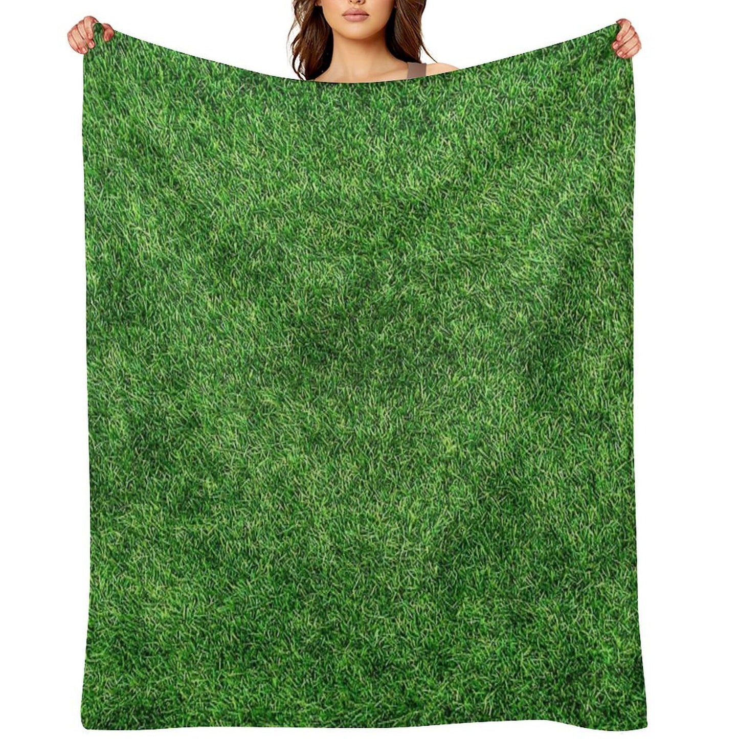 COOL !!!! GRASS BLANKET !!!! Throw Blanket