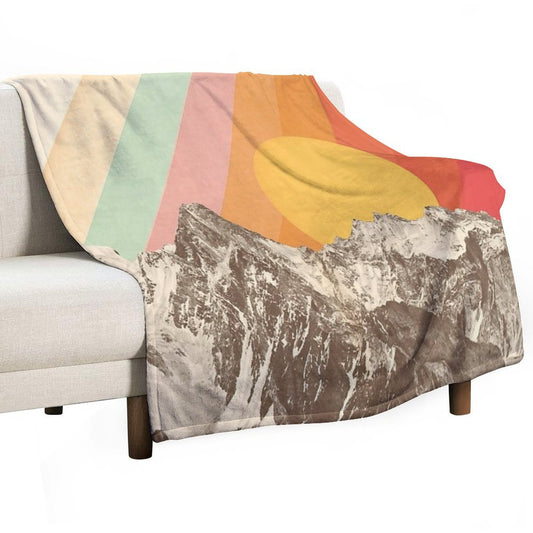 Mountainscape #1 Throw Blanket