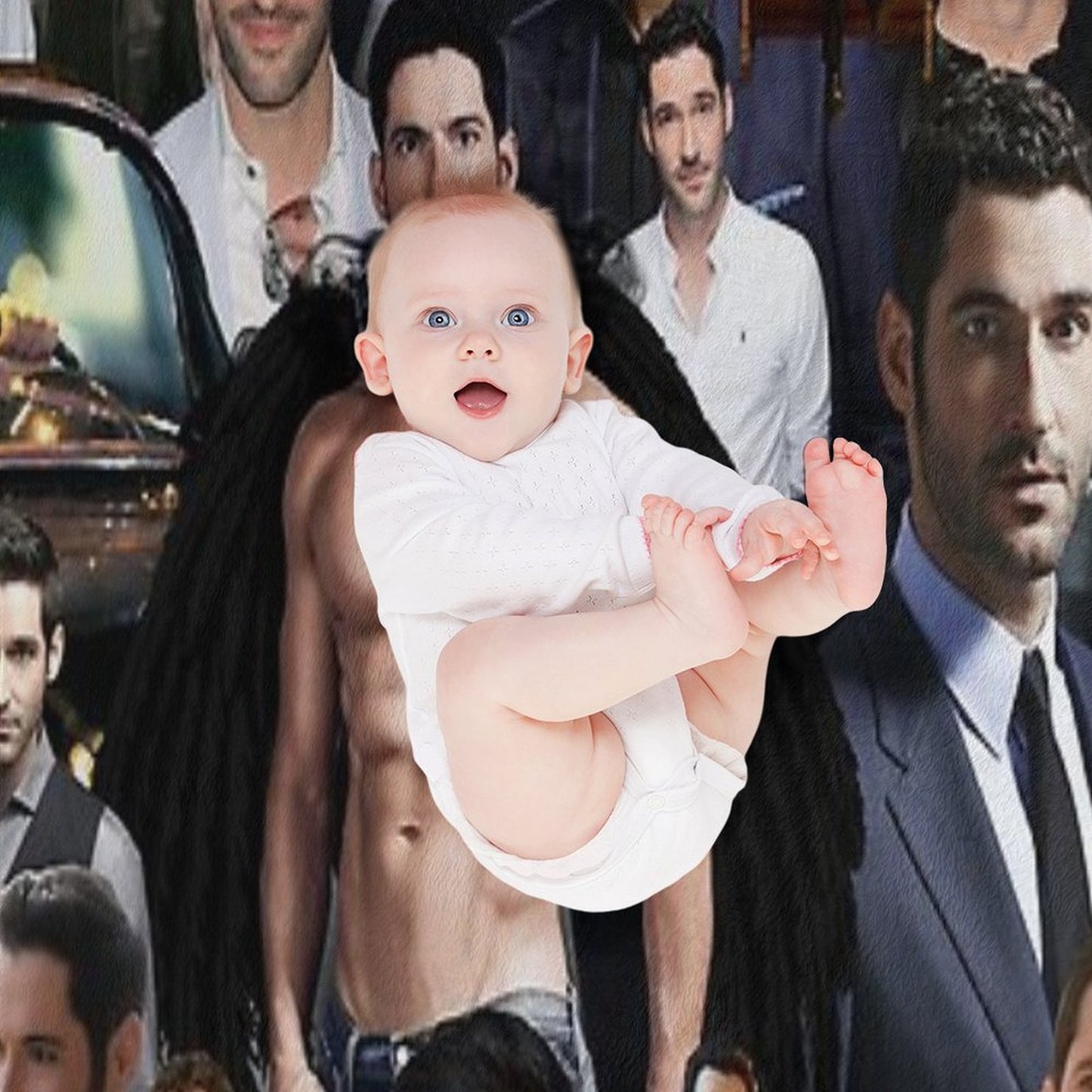 Tom Ellis Throw Blanket