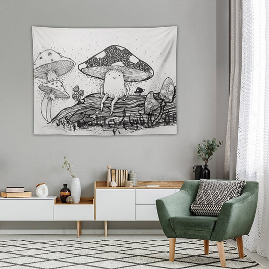 Little Mushroom Tapestry