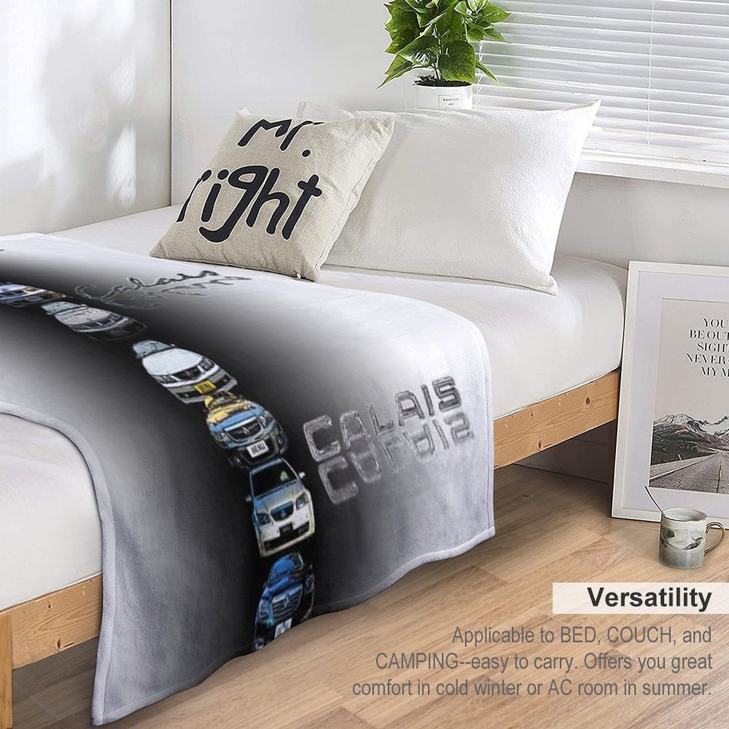Calais List Throw Blanket