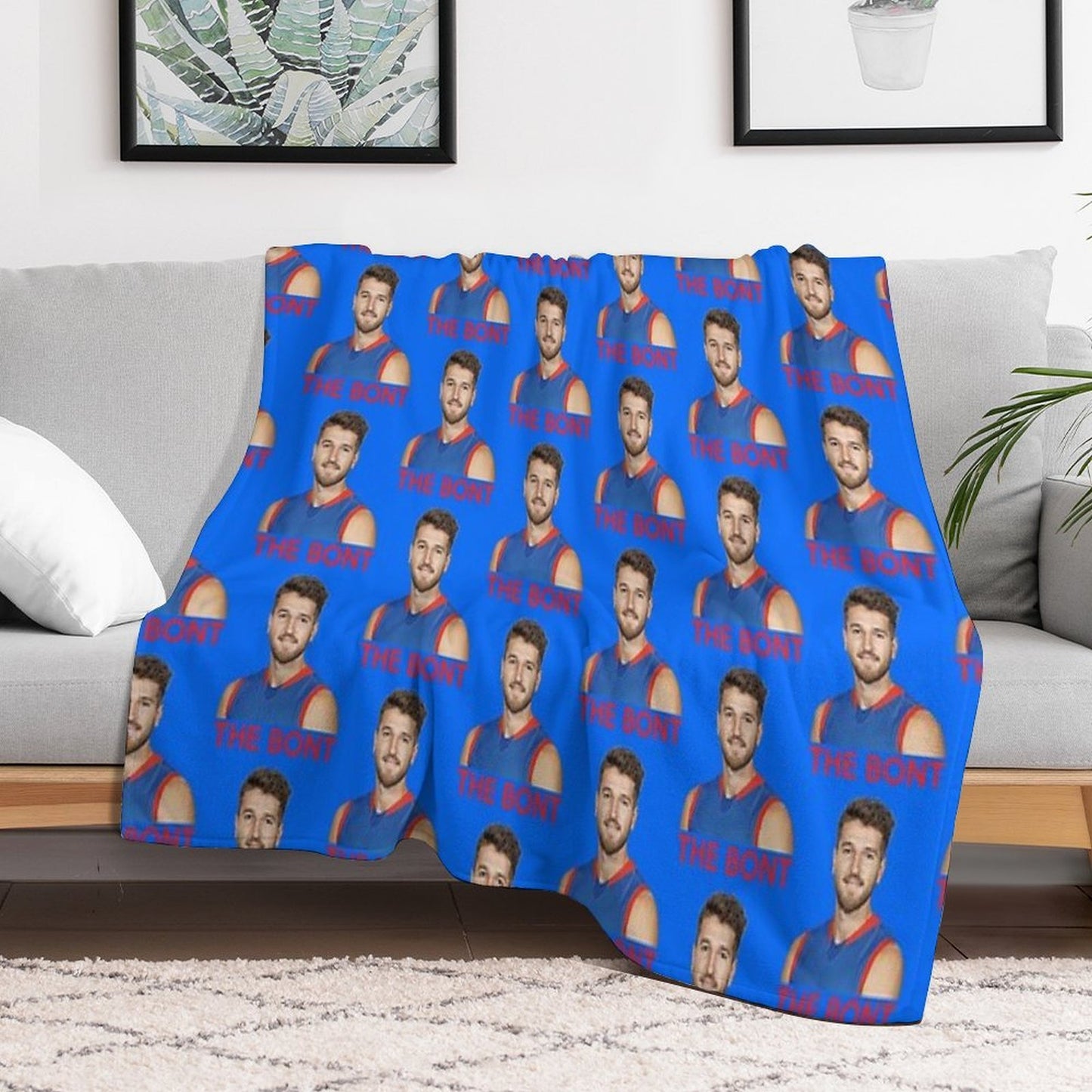 THE BONT Marcus Bontempelli Throw Blanket